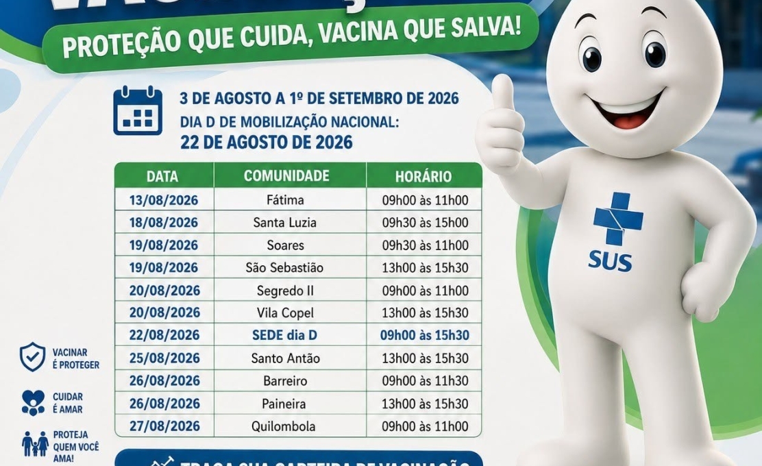 CAMPANHA DE VACINAÇÃO 2026!!