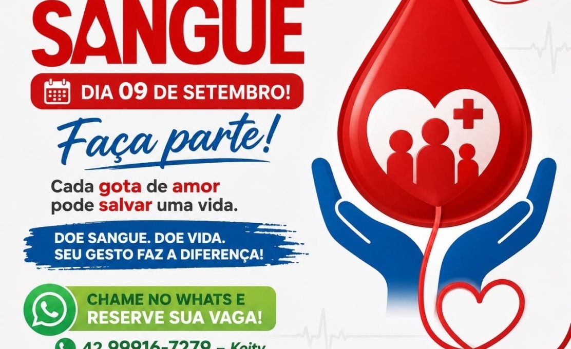 DOE SANGUE, DOE VIDA!