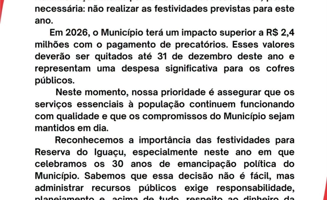 COMUNICADO