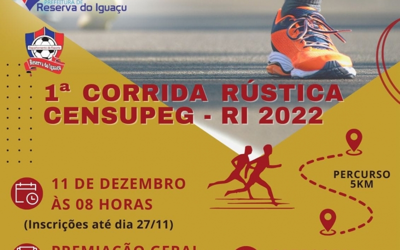 1° CORRIDA RÚSTICA CENSUPEG RI