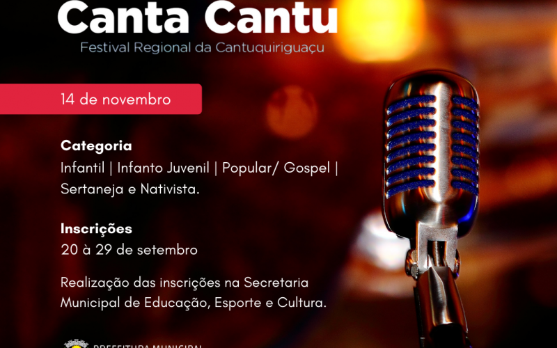 II CANTA CANTU - CLASSIFICATÓRIA RESERVA DO IGUAÇU