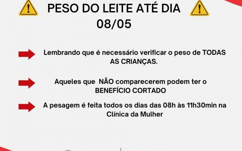 PESO DO LEITE 