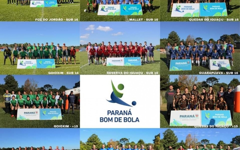 SOMOS SEDE DA FASE REGIONAL DO PARANÁ BOM DE BOLA