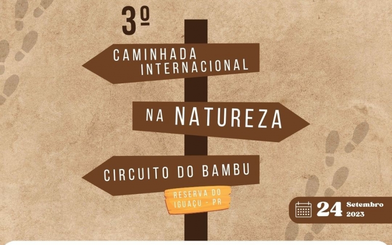 FALTAM 2 DIAS PARA A 3° CAMINHADA NA NATUREZA - CIRCUITO DO BAMBU