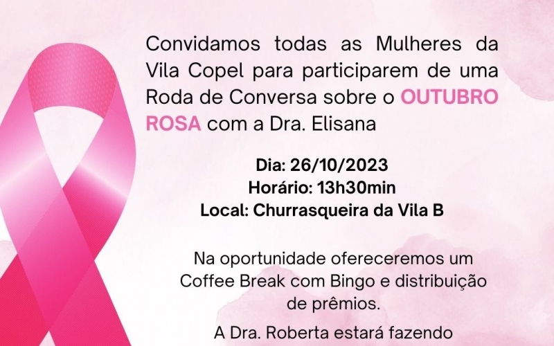 OUTUBRO ROSA - VILA COPEL