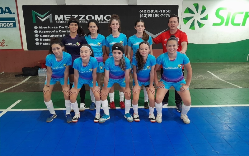 REPRESENTANDO RESERVA DO IGUAÇU TIMES DE FUTSAL FEMININO ESTÃO NAS FINAIS DA COPA GALO DE OURO