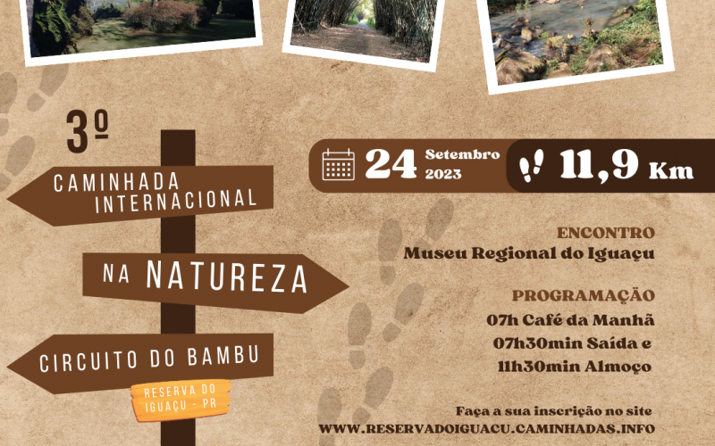 3º CAMINHADA NA NATUREZA