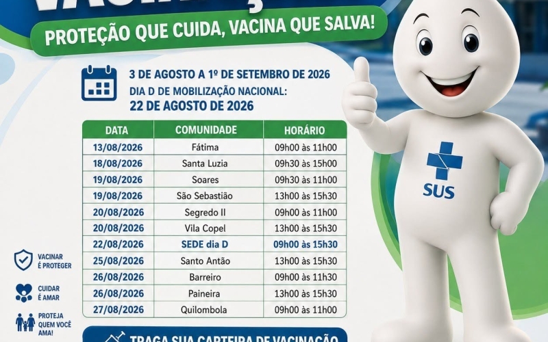 CAMPANHA DE VACINAÇÃO 2026!!