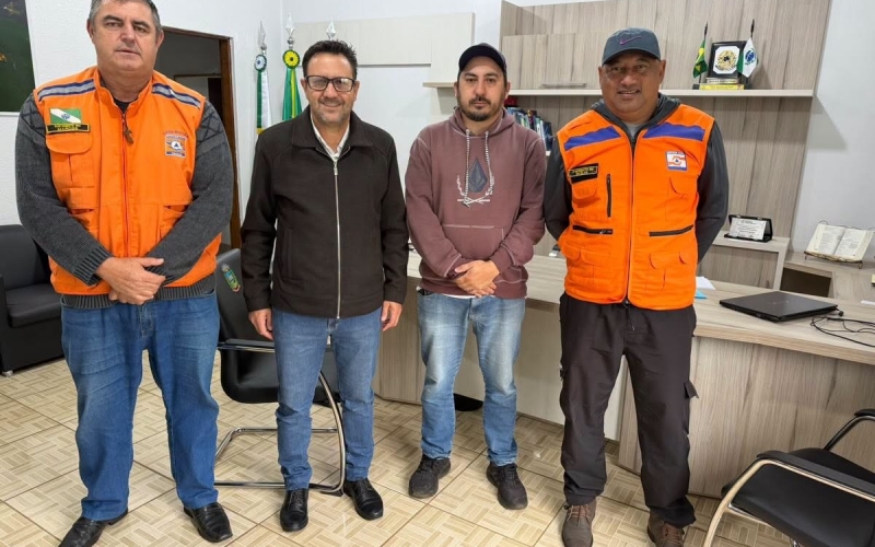 Defesa Civil Estadual realiza visita técnica em Reserva do Iguaçu