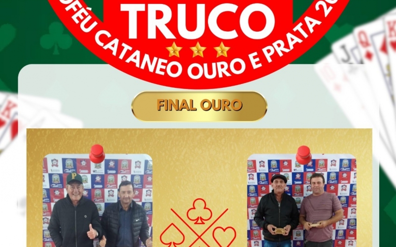 Campeonato Municipal de TRUCO Troféus Cataneo
