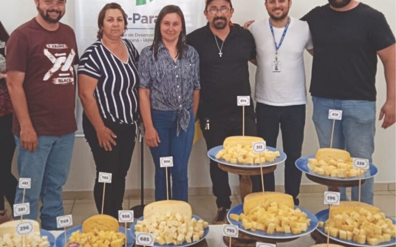 CURSO DE QUEIJO ARTESANAL ORGANIZADO PELO IDR-PARANÁ TERMINOU NA ÚLTIMA SEXTA-FEIRA. 