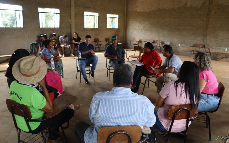 REUNIÃO NA COMUNIDADE QUILOMBOLA DISCUTE APLICAÇÃO DOS RECURSOS