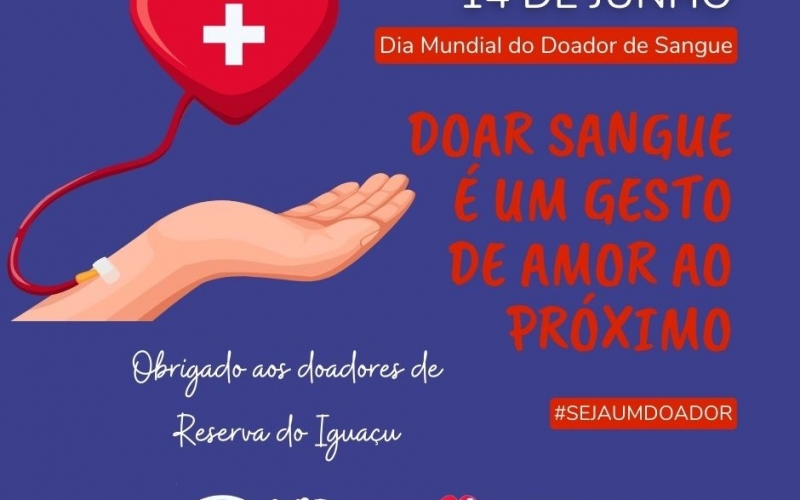  DIA MUNDIAL DO DOADOR DE SANGUE 