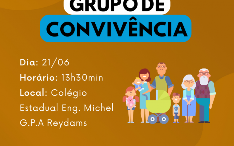 REUNIÃO COM OS GRUPOS DE CONVIVÊNCIA