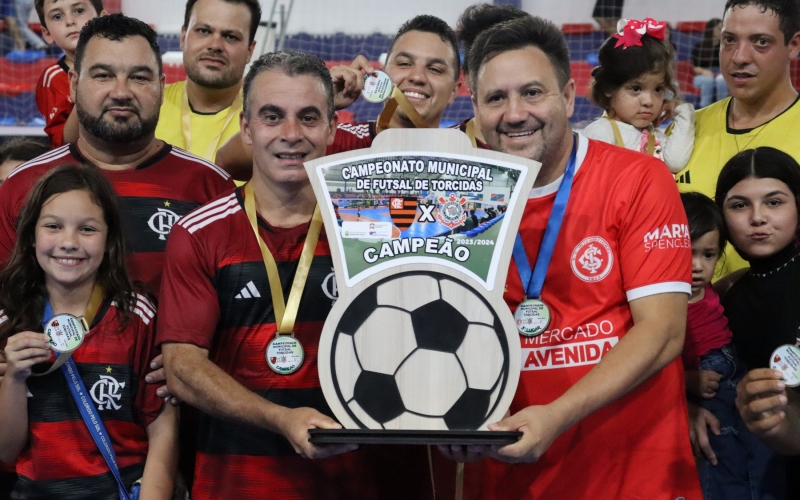 FINAIS DO CAMPEONATO MUNICIPAL DE TORCIDAS DE FUTSAL 2023/2024