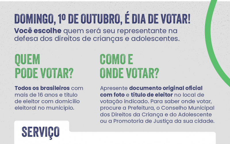 CONSELHO TUTELAR 2023 - O QUE PRECISA E ONDE VOTAR