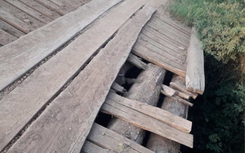 RESERVA DO IGUAÇU E PINHÃO FAZEM PARCERIA PARA A RECONSTRUÇÃO DA PONTE DO RIO PONTÃO