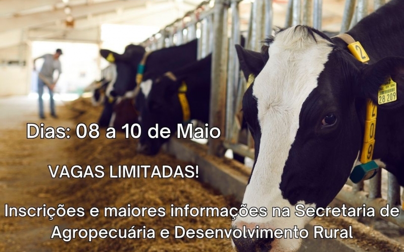  CURSO DE MANEJO DE GADO DE LEITE E ORDEN​​​​​​​HA