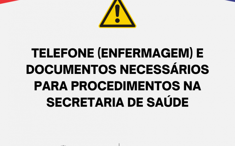 ATENÇÃO MUNÍCIPES