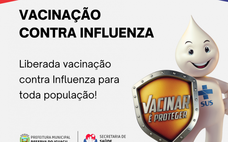 VACINAÇÃO CONTRA INFLUENZA