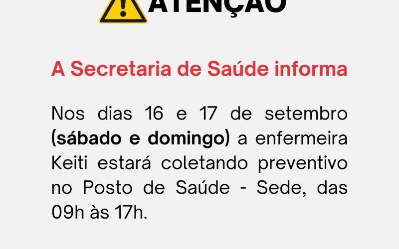 ATENÇÃO 